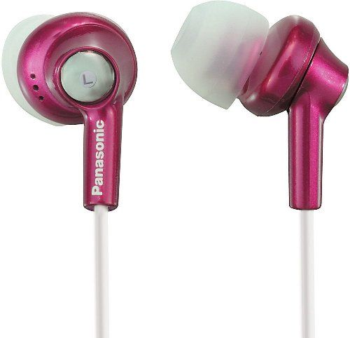 Panasonic RP-HJE270-P Headphones - In-ear ear-bud, Binaural, In-ear ear-bud Headphones Form Factor, Wired Connectivity Technology, Stereo Sound Output Mode, 6 - 24000 Hz Frequency Response, 104 dB/mW Sensitivity, 16 Ohm Impedance, 0.4 in Diaphragm, Neodymium Magnet Material, Included Headphones Ear Pads, 1 x headphones - mini-phone stereo 3.5 mm, UPC 885170001732 (RPHJE270P RP-HJE270-P RP HJE270 P) 
