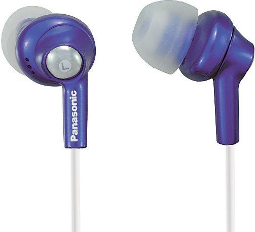 Panasonic RP-HJE270-V Headphones - In-ear ear-bud, Binaural, In-ear ear-bud Headphones Form Factor, Wired Connectivity Technology, Stereo Sound Output Mode, 6 - 24000 Hz Frequency Response, 104 dB/mW Sensitivity, 16 Ohm Impedance, 0.4 in Diaphragm, Neodymium Magnet Material, Included Headphones Ear Pads, 1 x headphones - mini-phone stereo 3.5 mm, Violet Color, UPC 885170001749 (RPHJE270V RP-HJE270-V RP HJE270 V) 