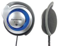 Panasonic RP-HS41 Clip-on Headphones with Comfort-fit Hinge, Drive Unit (diam. in mm) 30, Impedance (ohm/1kHz) 24, Sensitivity (dB/mW) 102, Max. Input (mW) 1000, Frequency Response (Hz-kHz) 14-24, Cord Length (ft./m) 3.6/1.1, Plug Type Nickel, XBS (RPHS41 RPH-S41 RPHS-41 RP HS41) 