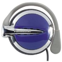 Panasonic RP-HS43-A Clip-on Headphones with XBS Extra Bass System and Comfort-fit Hinge, Blue, Drive Unit (diam. in mm) 30, Impedance (ohm/1kHz) 24, Sensitivity (dB/mW) 102, Max. Input (mW) 1000 (RPHS43A RP-HS43A RPHS43-A RP-HS43 RPHS43 RPHS-43A RPH-S43) 