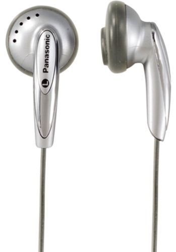 Panasonic RP-HV172-S Stereo Ear-Bud Headphones with XBS and Compact Carrying Case, Neodymium Rare-earth Magnet, Drive Unit (diam. in mm) 14.8, Impedance (ohm/1kHz) 16, Sensitivity (dB/mW) 104 (RP-HV172-S RP-HV172S RPHV172S RPHV172 RP-HV172 RP HV172S HV172-S HV172 HV-172)