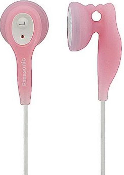 Panasonic RP-HV21P Stereo Earphone, Wired Connectivity Technology, 3.6ft Operating Distance, Stereo Sound Mode, 10Hz Minimum Frequency Response, 25kHz Maximum Frequency Response, Earbud Earpiece Design, Binaural Earpiece Type, Driver Type Neodymium (RP-HV21P RP HV21P RPHV21P)