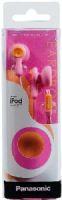 Panasonic RP-HV41-P EarDrops Earphones, Pink, 40mW (IEC) Max Input, 14.8mm Driver Unit, Frequency response 10Hz-25kHz, Impedance 16 ohms/1kHz, Sensitivity 104 db/mW, EarDrops earbud style, Comfort-fit design made with elastomer, Unique, rubber clip design for tangle-free storage, Cord slider for tangle-free storage, UPC 885170112421 (RPHV41P RPHV41-P RP-HV41P RP-HV41) 