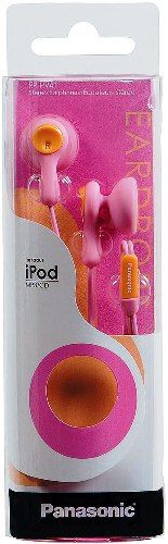 Panasonic RP-HV41-P EarDrops Earphones, Pink, 40mW (IEC) Max Input, 14.8mm Driver Unit, Frequency response 10Hz-25kHz, Impedance 16 ohms/1kHz, Sensitivity 104 db/mW, EarDrops earbud style, Comfort-fit design made with elastomer, Unique, rubber clip design for tangle-free storage, Cord slider for tangle-free storage, UPC 885170112421 (RPHV41P RPHV41-P RP-HV41P RP-HV41)