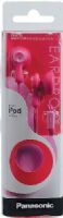 Panasonic RP-HV41-PB EarDrops Earphones, Dark Pink, 40mW (IEC) Max Input, 14.8mm Driver Unit, Frequency response 10Hz-25kHz, Impedance 16 ohms/1kHz, Sensitivity 104 db/mW, EarDrops earbud style, Comfort-fit design made with elastomer, Unique, rubber clip design for tangle-free storage, Cord slider for tangle-free storage, UPC 885170114760 (RPHV41PB RPHV41-PB RP-HV41PB RP-HV41) 