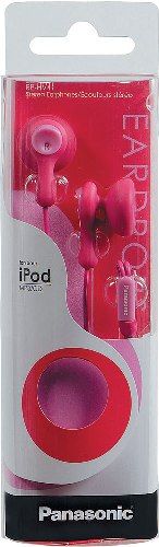 Panasonic RP-HV41-PB EarDrops Earphones, Dark Pink, 40mW (IEC) Max Input, 14.8mm Driver Unit, Frequency response 10Hz-25kHz, Impedance 16 ohms/1kHz, Sensitivity 104 db/mW, EarDrops earbud style, Comfort-fit design made with elastomer, Unique, rubber clip design for tangle-free storage, Cord slider for tangle-free storage, UPC 885170114760 (RPHV41PB RPHV41-PB RP-HV41PB RP-HV41)