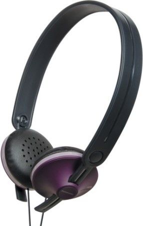 Panasonic RP-HX35-V Over of the Ear Headphones, Violet; Impedance 32 Ohm; Sensitivity 112 dB/mW; Max Input 1000 mW; Frequency response 10Hz-15kHz; Large diameter driver unit 30mm; Deep bass response and powerful, crystal-clear sound; Light and Comfortable Design; Highly-efficient Neodymium magnet; 3.5mm Mini Plug; 1.2m Cable Length; UPC 885170064621 (RPHX35V RPHX35-V RP-HX35V RP-HX35 RP-HX35PP-V)