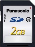 Panasonic RP-SDP02GU1K SD Memory Card, Class 4 SD Speed Class, SD Memory Card Form Factor, 2 GB Storage Capacity, For use with Panasonic Lumix DMC-FH22, DMC-FP2, DMC-FP8, DMC-FZ40, DMC-GF1CEG-P, DMC-GF1G-K, DMC-GF1KEB-S, UPC 037988016303 (RPSDP02GU1K RP-SDP02GU1K RP SDP02GU1K) 