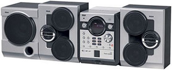 Rca Rs2656 Audio System 400w 5 Cd Changer Bookshelf System