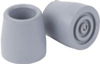 Drive Medical RTL10389G Utility Walker Replacement Tips, 1 Pair, Provides stability to walker, Neutral gray color, For use with all Drive and most leading manufacturers walkers with a 1" diameter, UPC 822383246383 (RTL10389G RTL-10389-G RTL 10389 G DRIVEMEDICALRTL10389G DRIVEMEDICAL-RTL10389-G DRIVEMEDICAL RTL10389 G)  