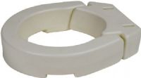 Drive Medical RTL12607 Hinged Toilet Seat Riser, Standard Seat, 17.5" Seat Depth, 13.5" Seat Width , 250 lbs Product Weight Capacity, Easy to install on most toilets, Lightweight, portable, and easy to attach to toilet bowl, Hing design allows riser to be moved out of the way when not in use, Heavy-duty molded plastic construction provides strength and durability, UPC 822383544632 (RTL12607 RTL-12607 RTL 12607) 