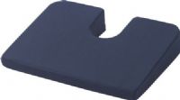 Drive Medical RTL1491COM Compressed Coccyx Cushion, Cushion's tilt restores spines' natural "S" shape, Great for home, office and travel, Comfortable and durable foam construction, Removable, machine-washable cover, Cut-out reduces pressure on spine and coccyx -tail bone when seated, UPC 822383536934 (RTL1491COM RTL-1491-COM RTL 1491 COM) 