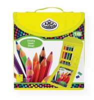 Royal & Langnickel RTN-163 Keep N' Carry Drawing Set; Drawing set includes: 12 colored pencils, 1 eraser, 1 sharpener, 1 artist pad, 1 Keep N' Carry case; Shipping Weight 0.04 lb; Shipping Dimensions 11.12 x 8.75 x 1.25 in; UPC 090672358899 (ROYALLANGNICKELRTN163 ROYALLANGNICKEL-RTN163 KEEP-N-CARRY-RTN-163 ROYALLANGNICKEL/RTN163 RTN163 ARTWORK) 