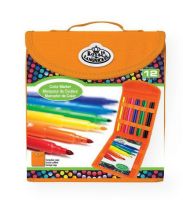 Royal & Langnickel RTN-168 Keep N' Carry Color Marker Set; Color marker set includes: 10 double-tipped markers, 1 artist pad, 1 Keep N' Carry case; Shipping Weight 0.04 lb; Shipping Dimensions 11.12 x 8.75 x 1.25 in; UPC 090672358943 (ROYALLANGNICKELRTN168 ROYALLANGNICKEL-RTN168 KEEP-N-CARRY-RTN-168 ROYAL/LANGNICKEL-RTN168 RTN168 ARTWORK) 