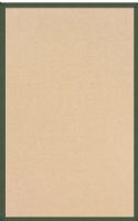 Linon RUG-AT010528 Athena Runner Rug, Natural & Green; Offers the widest variety of options with the look of natural grass and durability of wool, is Tufted and Bound in the USA of 100% Wool with 15 border options including Cotton and Art Leathers; Dimensions 96"L x 30"W x 0.25"H; UPC 753793831848 (RUGAT010528 RUG AT010528 RUG-AT-010528 RUGAT-010528) 