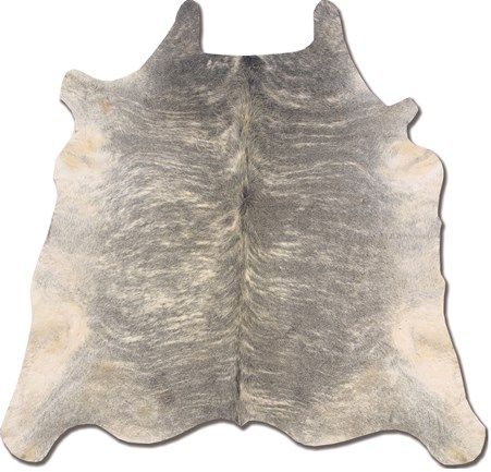 Linon RUG-CH01 Cowhide Light Brindle & Light Brindle Full Skin, Hand Crafted Construction, Transitional Rug Style, 100% Brazilian Cow Hide, UPC 753793844442 (RUGCH01 RUG CH01)