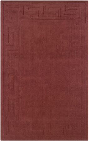 Linon RUG-NC62123 Classic 1.10 x 2.10 Transitional Rug, Cinnabar, Combination of the perfect color palette and design is the key to the wonderful area rugs in the Classic collection, Pieces are at home in any setting as they are easy to decorate and very reasonable in price, Hand Woven and hand carved construction, 100% Wool material, Dimensions 34