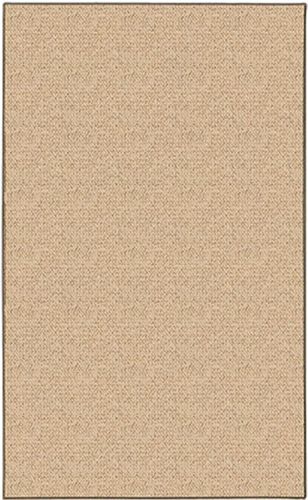 Linon RUG-RC0146 Model RC01 Rhodes Natural Rectangular Area Rug, Size 4' x 5.7', Simple and beautiful addition to any home, Comes with an extra bonus as Rhodes is also an environmentally friendly product, With the infinite border options and Broadloom available this collections possibilities are endless, UPC 753793828688 (RUGRC0146 RUG RC0146 RUG-RC01-46)