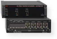 RADIODESIGNLABSRUTPS4C Four Output Sender / Distributor - 1x4 - Twisted Pair Format-C; Video and Stereo Audio Over Single Twisted Pair Cable; NTSC or PAL Video; Balanced or Unbalanced Line-Level Audio Inputs; Front-Panel Trimmer Adjusts Level for Each Audio Pair; Outputs: RDL TP Format-C RJ45 x 4, Power Bus x 2; Power Requirements: 24VDC@120mAh; Dimensions: 5.8 x 1.7 x 3.25" (15 x 4.3 x 8.25cm); Package Weight: 1.13 lb; Box Dimensions (LxWxH): 7.0 x 4.375 x 2.25" (RADIODESIGNLABSRUTPS4C DEVICE E 