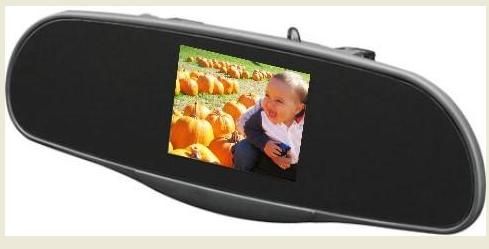 AudioVox RVM35 Rear-view mirror with integrated 3.5