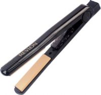 Revlon RVST2046 Perfect Heat 1" Ceramic Straightener, Black; 1" Plates Versatile size straightens, flips, curls and creates waves; Triple Baked Ceramic Technology Provides high, even heat that penetrates hair from the inside-out, helping hair retain natural moisture for frizz-free styles; Automatic Shut-Off; 30 Second Fast Heat-up; UPC 761318020462 (RV-ST2046 RVS-T2046 RVST-2046 RVST 2046)   