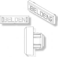 Belden RVUICGY-B24 REVConnect Color Icons For Jacks, Pack of 24 Gray Color; Compatible with Belden REVConnect jacks; Indoor suitability; Plastic material UL94V-0; Dimensions 0.163" x 0.571" x 0.112"; Weight 0.024 lbs; UPC N/A (RVUICGYB-24 RVUIC-GYB24 RVUIC-GYB-24 BELDENRVUICGYB-24 BELDENRVUIC-GYB24 BELDENRVUIC-GYB-24) 