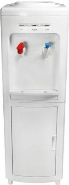 Ragalta RWC-195 Thermo Electric Cold and Hot Water Dispenser, High efficiency, anti-electric shock protection, Universal non-spill water guard system, Fits 3-5 gallon bottles of water, 75W Cooling Power, 0.5 L/H Cooling Capacity, 5L/H Heating Capacity, 85C-95C Heating Temperature, Below 15C Cold Water temperature, LED status indicator, Hot water child safety lock, UPC 845965003464 (RWC195  RWC-195  RWC 195)