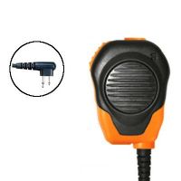 Klein Electronics VALOR-M1-O Professional Remote Speaker Microphone with 2 Pin M1 Connector, Orange; Push to talk (PTT) and speaker combo; Rubber overmold; Shipping Dimension 7.00 x 4.00 x 2.75 inches; Shipping Weight 0.55 lbs (KLEINVALORM1O KLEIN-VALORM1 KLEIN-VALOR-M1-O RADIO COMMUNICATION TECHNOLOGY ELECTRONIC WIRELESS SOUND) 