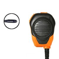 Klein Electronics VALOR-M5-O Professional Remote Speaker Microphone, Multi Pin with M5 Connector, Orange; Compatible with RELM, HYT and Motorola radio series; Shipping Dimension 7.00 x 4.00 x 2.75 inches; Shipping Weight 0.55 lbs (KLEINVALORM5O KLEIN-VALORM5 KLEIN-VALOR-M5-O RADIO COMMUNICATION TECHNOLOGY ELECTRONIC WIRELESS SOUND) 