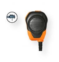 Klein Electronics VALOR-Y4-O Professional Remote Speaker Microphone, 2 Pin with Y4 Connector, Orange; Push to talk (PTT) and speaker combo; Compatible with Vertex radio series; Shipping weight 0.55 lbs (KLEINVALORY4O KLEIN-VALORY4 KLEIN-VALOR-Y4-O RADIO COMMUNICATION TECHNOLOGY ELECTRONIC WIRELESS SOUND) 