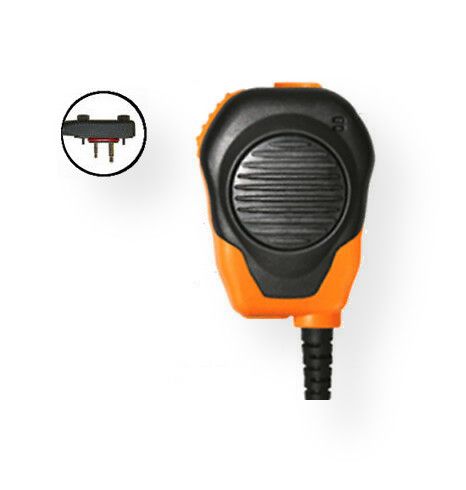 Klein Electronics VALOR-S6-WP-O Professional Remote Speaker Microphone, 2 pin with S6-WP Connector, Orange; Push to talk (PTT) and speaker combo; Shipping dimension 7.00 x 4.00 x 2.75 inches; Shipping weight 0.55 lbs (KLEINVALORS6WPO KLEIN-VALORS6WP KLEIN-VALOR-S6-WP-O RADIO COMMUNICATION TECHNOLOGY ELECTRONIC WIRELESS SOUND)