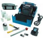 AFL Global S013988 Fusion Splicer Kit with FSM11S, FSM-11S Fusion Splicer, CT-30 Cleaver, FH-50-250 Fiber Holders, BTC-04 Battery Charger, BTR-07 Battery, ADC-10 Adapter (for BTC-04), ACC-09 Power Cord (for ADC-10), Spare Electrodes (Pair), Operation Manual, Transit Case (S013988 S013988) 