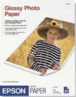 Epson S041143 Photo Paper Glossy, Borderless, Size 13" x 19", 20 Sheets, Heavyweight, bright white paper with a glossy photo finish, Perfect for reprints and everyday photos, True Photographic Images with vivid, high-quality color, Guaranteed to work with ALL Ink Jet Printers (S0-41143 S0 41143) 