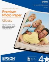 Epson S041667 High-Gloss Premium Photo Paper, Glossy photo paper Media Type, Letter A Size -8.5 in x 11 in Media Sizes, Ink-jet Printing Technology, 50 sheets Included Qty, 252 g/m² Media Weight, 10.40 mil Media Thickness, Inkjet Print Technology, Gloss Finishing High, 92% Brightness Percentage, 92 ISO Brightness Standard (S041667 S0-41667 S0 41667 S041-667 S041 667)  