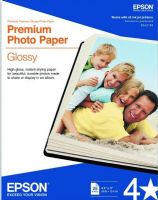 Epson S042183 High-Gloss Premium Photo Paper, High-gloss, bright white, resin coated photo paper, Print high quality photos for glass frames and photo albums, Smudge and water-resistant quick dry surface, Look and feel of traditional photographs, 8.5-x-11-inch Sheet Size, 92 Brightness Rating, Glossy Paper Finish, Glossy Tip Type (S042183 S042-0183 S042 183) 
