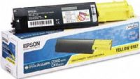 Epson S050187 Toner cartridge, Laser Printing Technology, Yellow Color, High Capacity Cartridge Yield, Up to 4000 pages at 5% coverage Duty Cycle, New Genuine Original OEM Epson, For use with AcuLaser CX11N Printer and AcuLaser CX11NF Printer (S050187 S05-0187 S05 0187) 