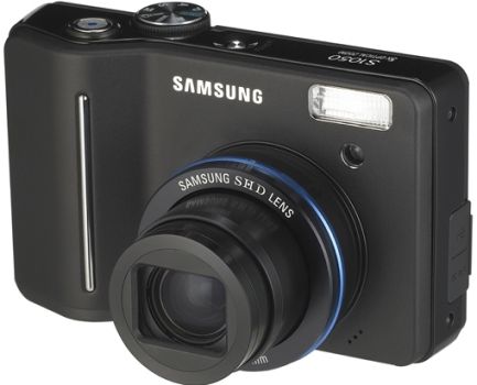 Samsung S1050-B model S1050 Remanufactured Digital Camera, 10.1 Megapixel Resolution, Color support, CCD Optical sensor type, 10,300,000 pixels Total pixels, 10,100,000 pixels Effective sensor resolution, 1/1.8