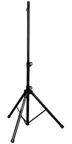 Amplivox S1080 Heavy-Duty 1-3/8 in. Tripod, Adjustable 44 to 84, 43 folded, For S1201, S1262 or S610A, Full-Height Tripod, Lightweight, portable and strong, Scratch-resistant gloss black finish, Adaptor sleeve converts 1 3/8
