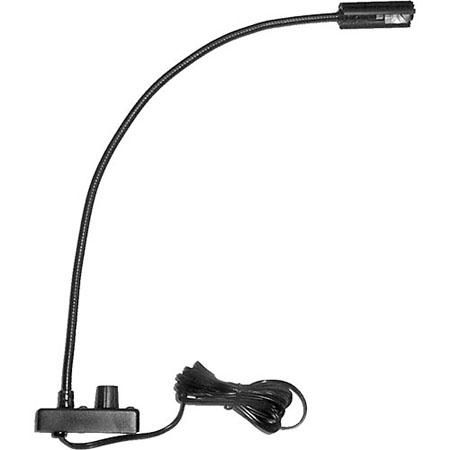 AmpliVox S1110 Sound Systems Halogen Reading Table Lamp, Sleek style, Pure bright white ligh, 25-watt bulb, 8 ft cord, Flexible gooseneck allows for adjustment, UPC 734680011109 (S1110 S-1110 S 1110)