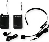 Amplivox S1601 Wireless 16 Channel UHF Lapel and Headset Microphone Kit; 16 Channel UHF wireless bodypack transmitter (S1690T), receiver (S1690R); Lapel and headset microphones; Frequency of 584 MHz to 608 MHz; Requires two AA batteries (included); Effective range of 300 ft; Shipping Weight 2 lbs; UPC 734680016012 (S1601 S-1601 S16-01 AMPLIVOXS1601 AMPLIVOX-S1601 AMPLIVOX-S-1601) 