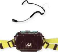 Amplivox S1647 Waterproof Fitness Microphone Package; Made of copolymer polycarbonate that makes it extremely strong and durable; External microphone jack; Includes waterproof case and waterproof headset mic; Adjustable (24" to 42") yellow nylon waistband belt has quick release buckle (S1647 S-1647 S16-47 AMPLIVOXS1647 AMPLIVOX-S1647 AMPLIVOX-S-1647) 