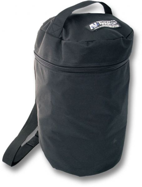 Amplivox S1945 MityMeg Megaphone Carrying Case, Weather-Resistant Nylon Construction, ID Tag, Keeps your megaphone clean and dry, Identification tag, Ideal for storage and transportation, Convenient and easy-to-carry, Rugged weather resistant nylon, Zipper top, Carrying handle and shoulder strap, Dimensions 13.3