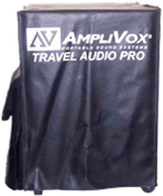 Amplivox S1990 Protective Cover Travel Audio Pro Family, Heavy duty vinyl, Roomy storage pocket, Masonite panel insert protects controls, Dimensions 24H x 16.5W x 13.5D, Weight 7 lbs, For SW905, S905 and others (S-1990 S 1990)
