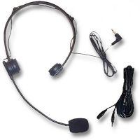 Amplivox S2040 Headset Microphone, Good as a go-to mic or as a backup if your wireless mic is non-functional, Headset for hands-free operation, 12-foot extension, Headset for hands-free operation, 40-inch cord with 3.5 mm connector, Compatible with S1600 wireless mic kit, Compatible with S805A and SW805A amplifiers, Condenser mic, Dimensions 10.0" x 6.9" x 3.0", Weight 0.45 Lbs, UPC 734680020408 (AMPLIAVOXS2040 AMPLIAVOX S2040 S 2040 AMPLIAVOX-S2040 S-2040) 