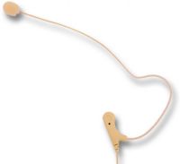 Amplivox S2043 Over-Ear Headset Microphone, Beige; Cardioid Polar Pattern; Condenser; 3.5mm Locking TRS with Threaded Collar; Includes windscreen; Dimensions 9.8" x 6.9" x 3.0"; Weight 0.5 Lbs; UPC 734680020439 (AMPLIAVOXS2043 AMPLIAVOX S2043 S 2043 AMPLIAVOX-S2043 S-2043) 