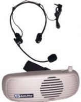 Amplivox S206 BeltBlaster Personal Waistband Amplifier, Battery-powered mini PA system you wear like a belt, leaving you hands-free and comfortable, 40” Adjustable Belt, Heavy Duty Nylon Carrying Case, Headset and Clip-On Lapel Mics, Mic and Volume Controlt (S206 S 206) 