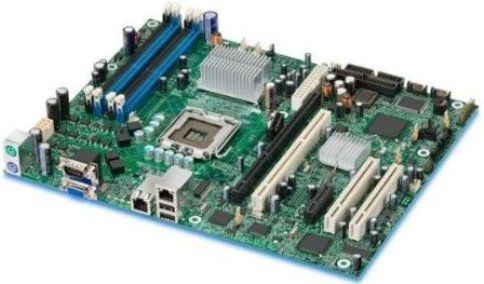 Intel S3210SHLC Server Board, 3210 Chipset Model, Enhanced SpeedStep Technology Processor Technology, Socket T Processor Socket, Xeon Dual-Core, Xeon Quad-Core, Core 2 Duo and Core 2 Quad Processor Support, 1333MHz, 1066MHz and 800MHz Front Side Bus, 64-bit Processing, 4 Number of Memory Slots, 8GB Maximum Memory, DDR2 SDRAM Memory Technology (S3210 SHLC S3210-SHLC)