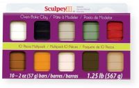 Sculpey S3MP 0300-1 III Polymer Clay Multipack Natural; Sculpey III is soft and ready to use right from the package; Stays soft until baked, start a project and put it away until you are ready to work again, and it wont dry out; Bakes in the oven in minutes; UPC 715891116173 (S3MP03001 S3MP-0300-1 S3MP03001 CLAY-S3MP-0300-1 SCULPLEYS3MP0300-1 SCULPEY-S3MP0300-1) 