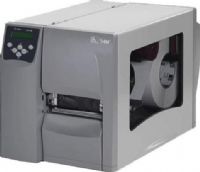 Zebra Technologies S4M00-3001-0200 Direct Thermal and Thermal Transfer Bar Code Printer, 300 dpi - 12 dots/mm, 6 in/sec speed, ZPL, 4MB Flash and 8MB DRAM Memory, Power Cord with US Plug, Serial, Internal ZebraNet PrintServer 10/100 Ethernet and USB Interfaces, Takes a full 8 roll of Zebra labels, 802.11b wireless networking, Die-cast metal frame with sheet metal enclosure (S4M0030010200 S4M00-3001-0200 S4M00 3001 0200) 