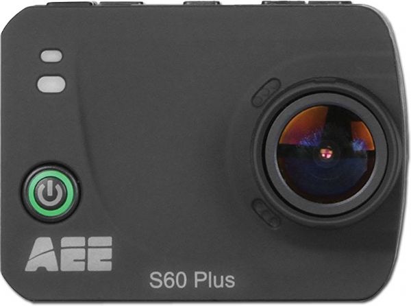 AEE S60 Plus MagiCam 1080p Action Camera Kit w/Wi-FI 2 LCD Display 2x Waterproof, Burst shooting, Time-lapse, Up to 130 degree wide angle, 10X digital zoom for the premier action camera experience, Includes detachable 2
